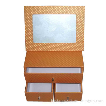 Cardboard Gift Box with Glittering